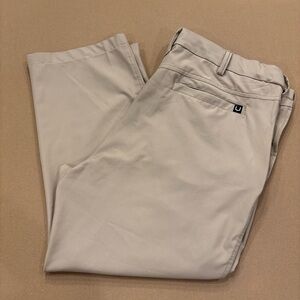 SCOTTeVEST Men’s Covert Cargo Chino 10 Pocket Pants Khaki Size 40 *See Photos*